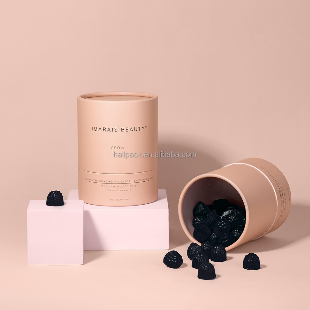 emballage de tube de papier alimentaire