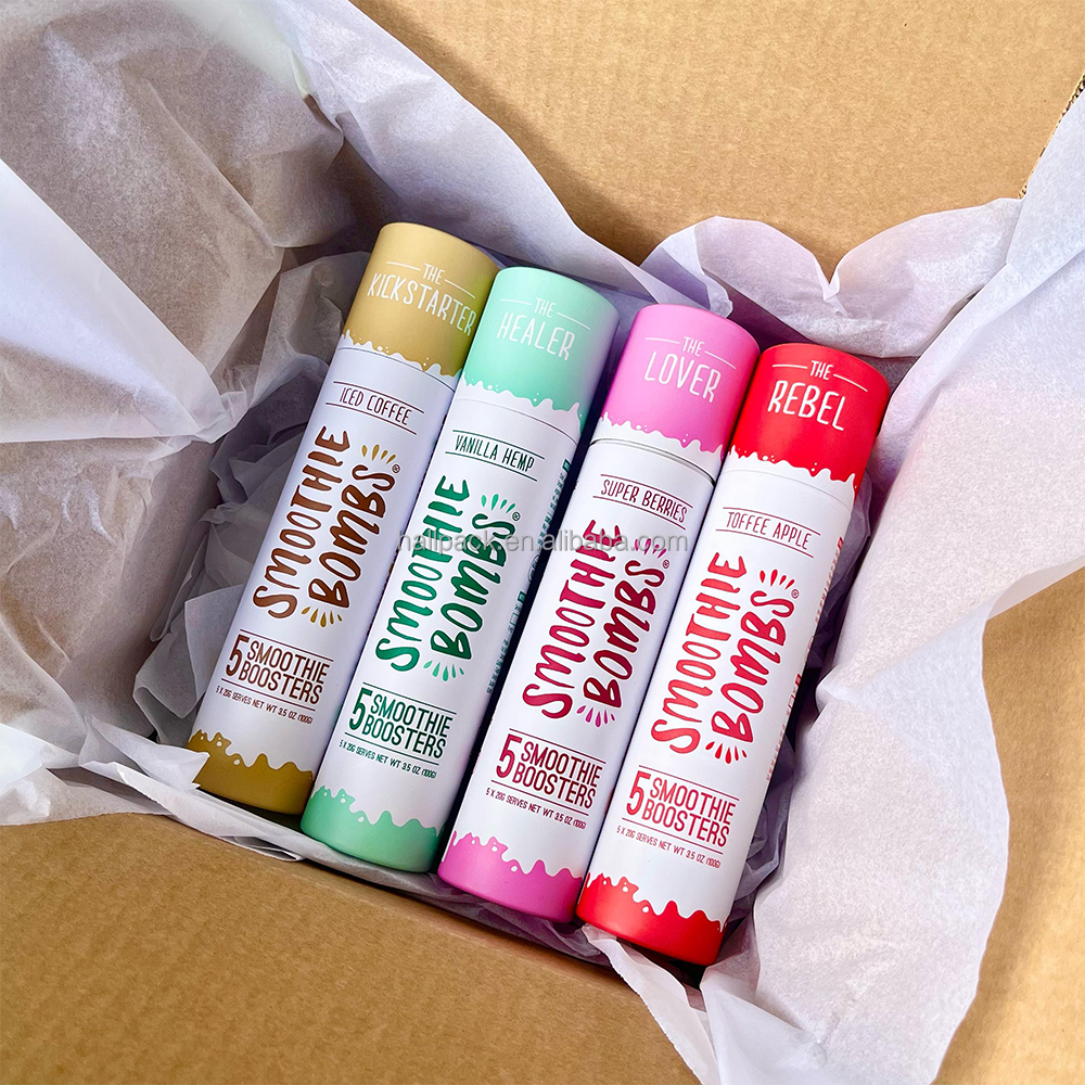 تغليف المواد الغذائية أنبوب الورق