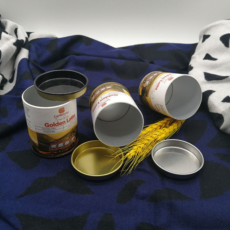 Embalagem de tubo de papel de café