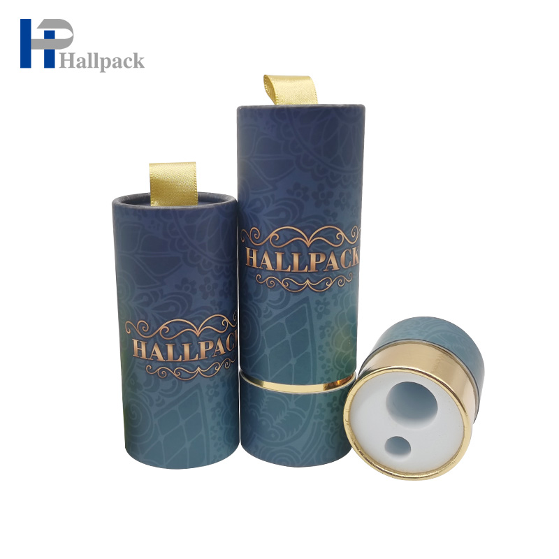 Tube de papier d'huile essentielle cosmétique
