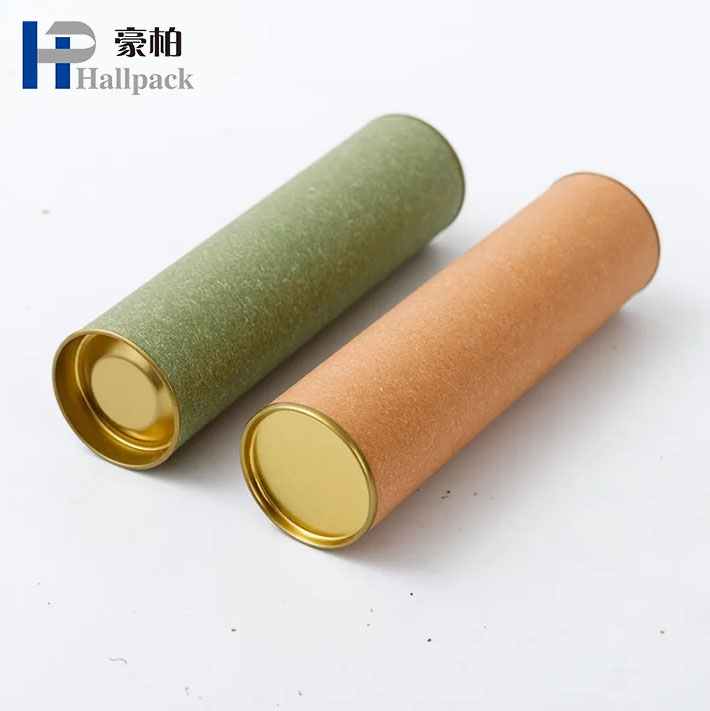 emballage en tube de papier pour aliments