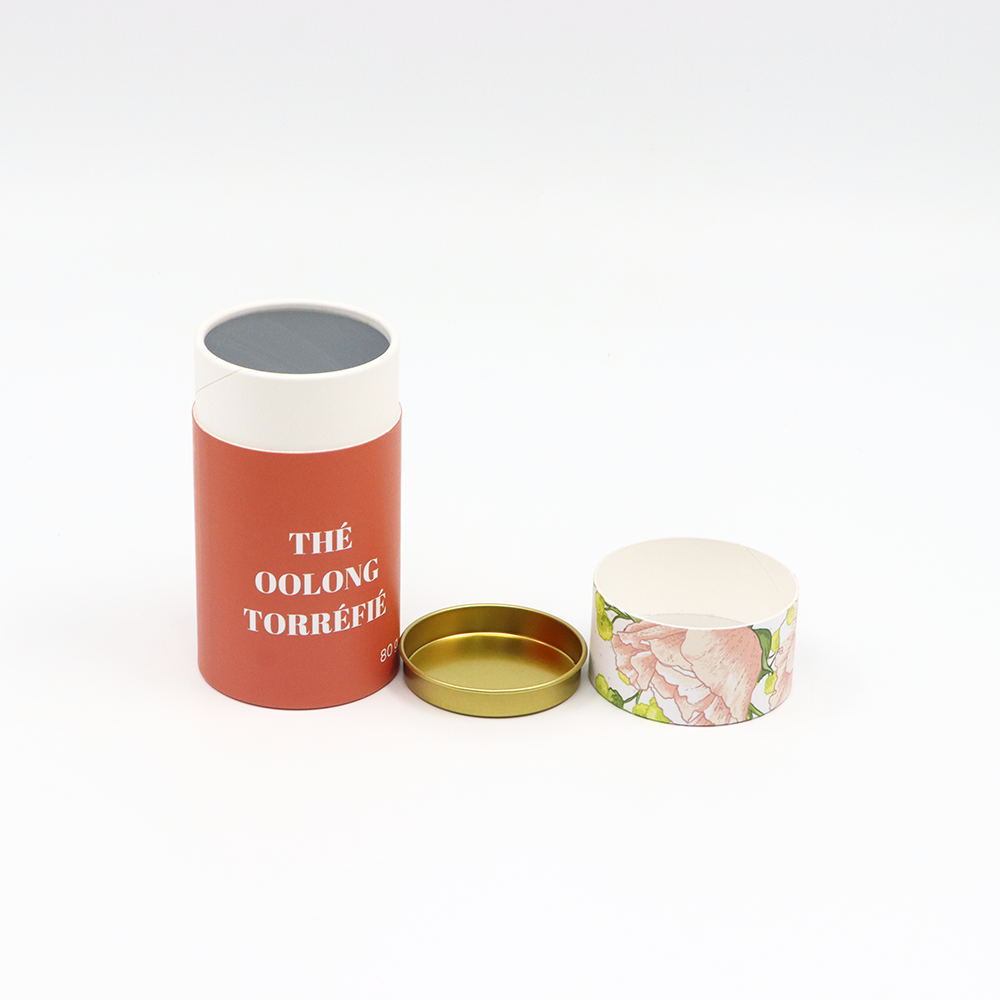 pequeno tubo de papel alimentar