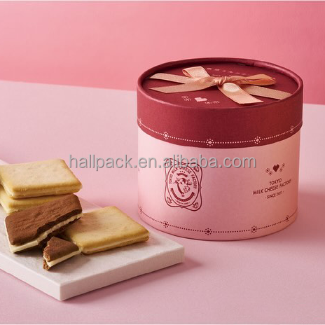 emballage en tube de papier avec une feuille de qualité alimentaire