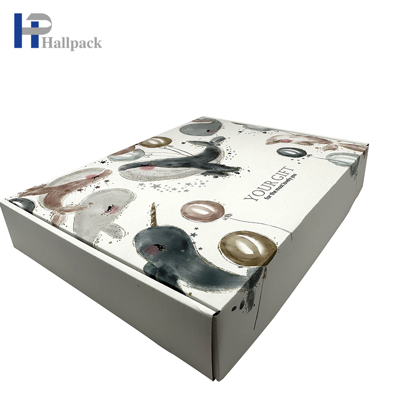 caja de papel marrón