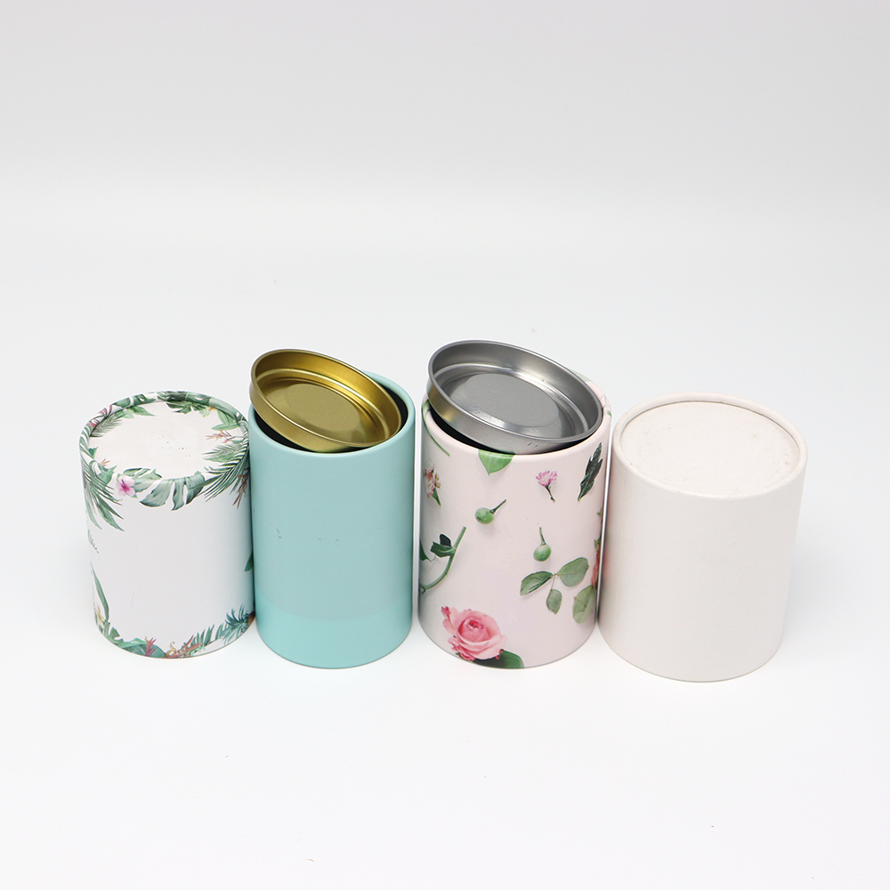 Tubo de papel para envasar alimentos.