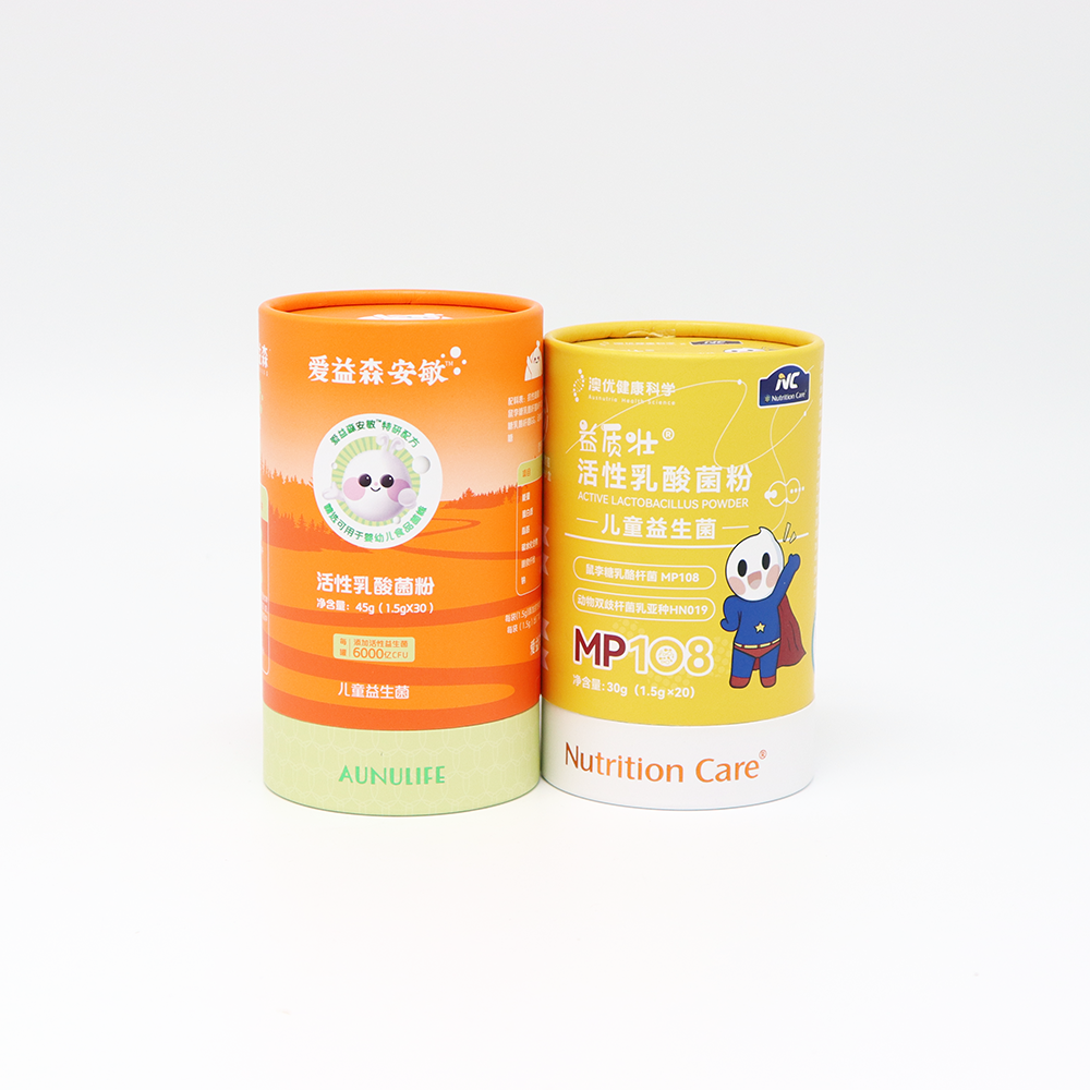 emballage alimentaire en tube de papier