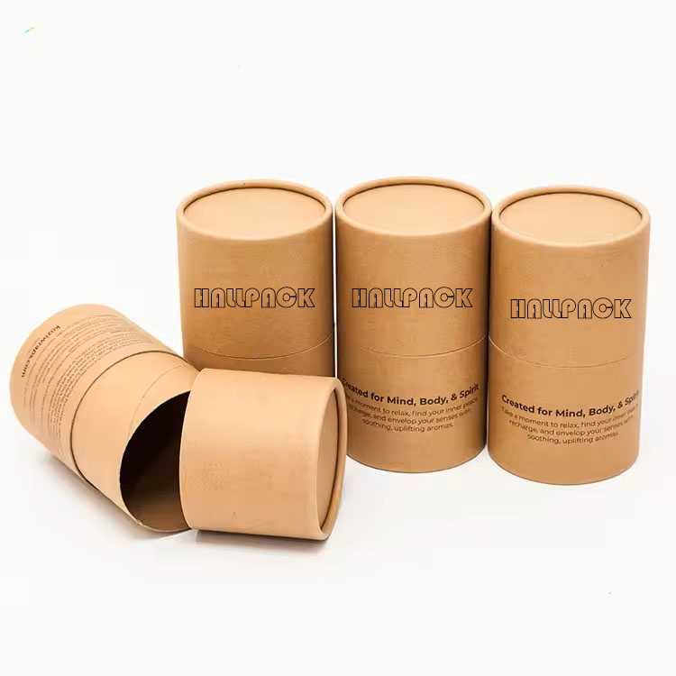 embalagem de tubo de papel para alimentos