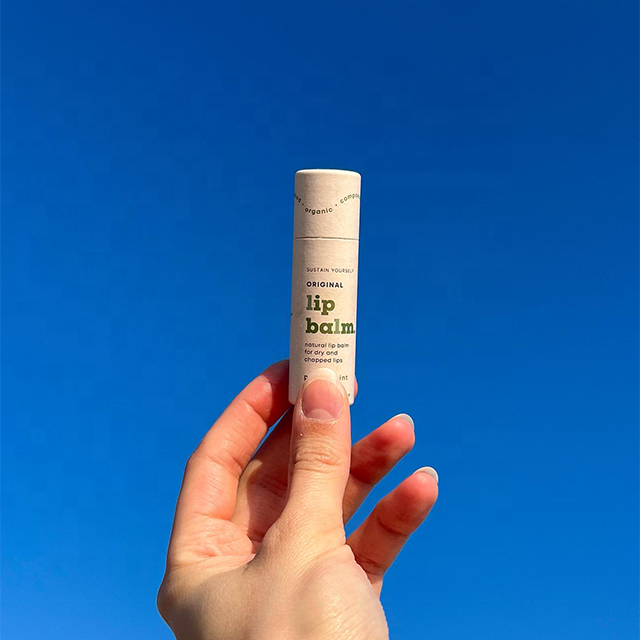 fabricante de tubo de papel lipbalm