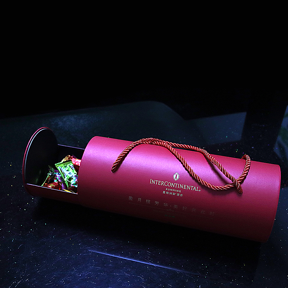 embalaje de tubo de regalo