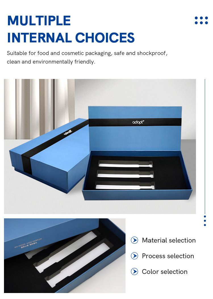 Caja de papel para cosméticos