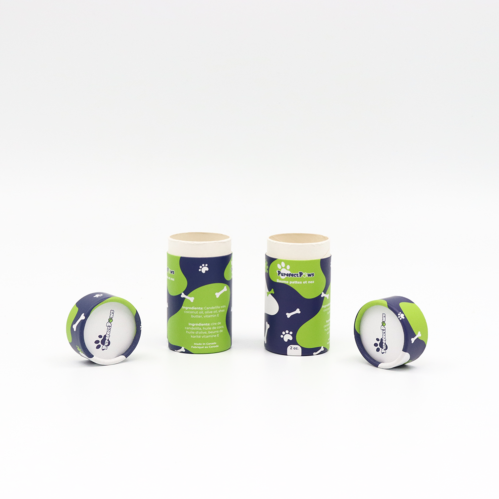 emballage en tube de papier pour cosmétiques
