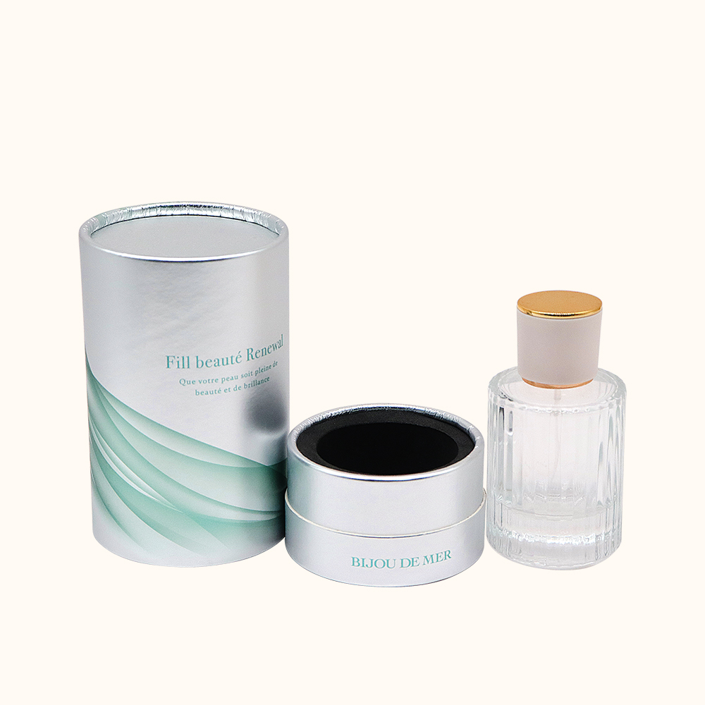récipient en tube de papier cosmétique