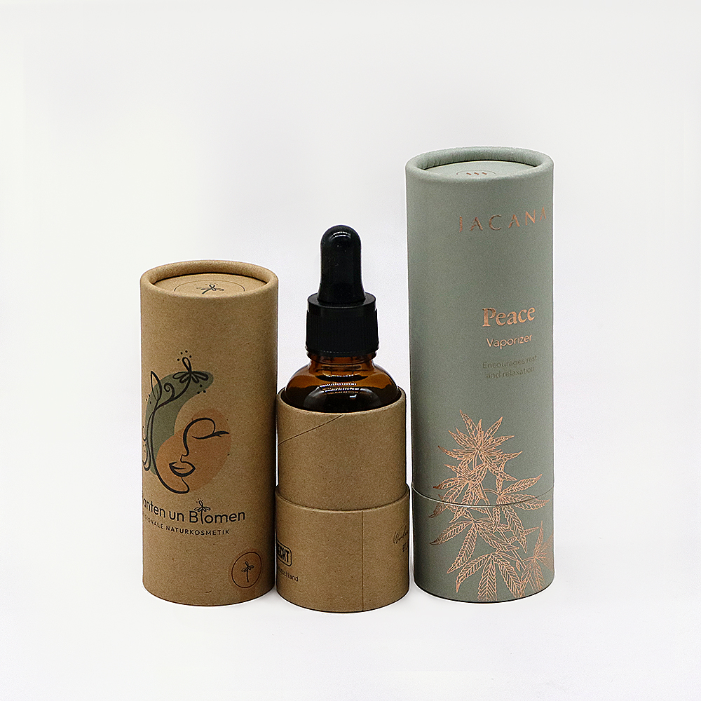 emballage en tube de papier pour cosmétiques