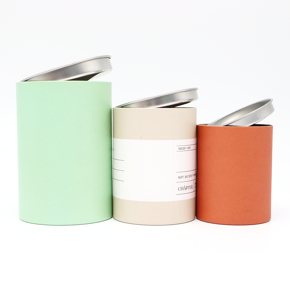 emballage de tube de papier alimentaire