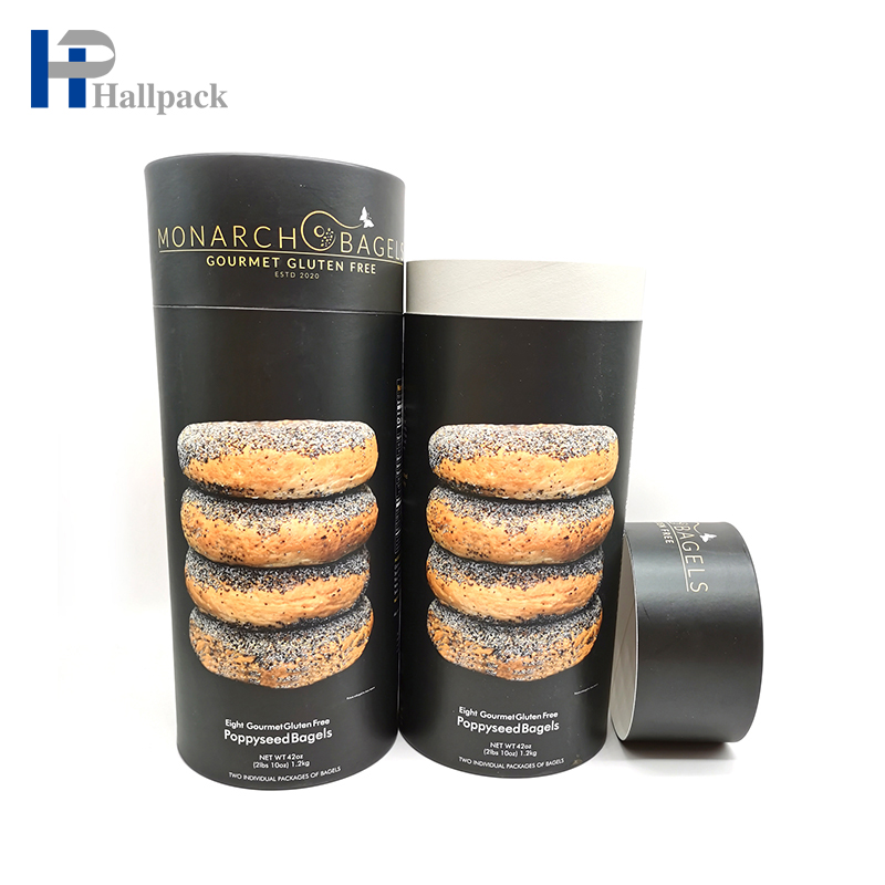 emballage en tube de papier pour aliments