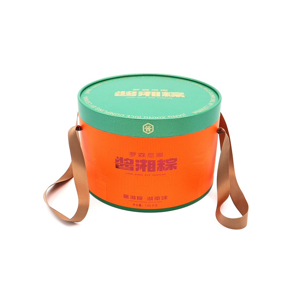 Envases de tubos de papel para alimentos.