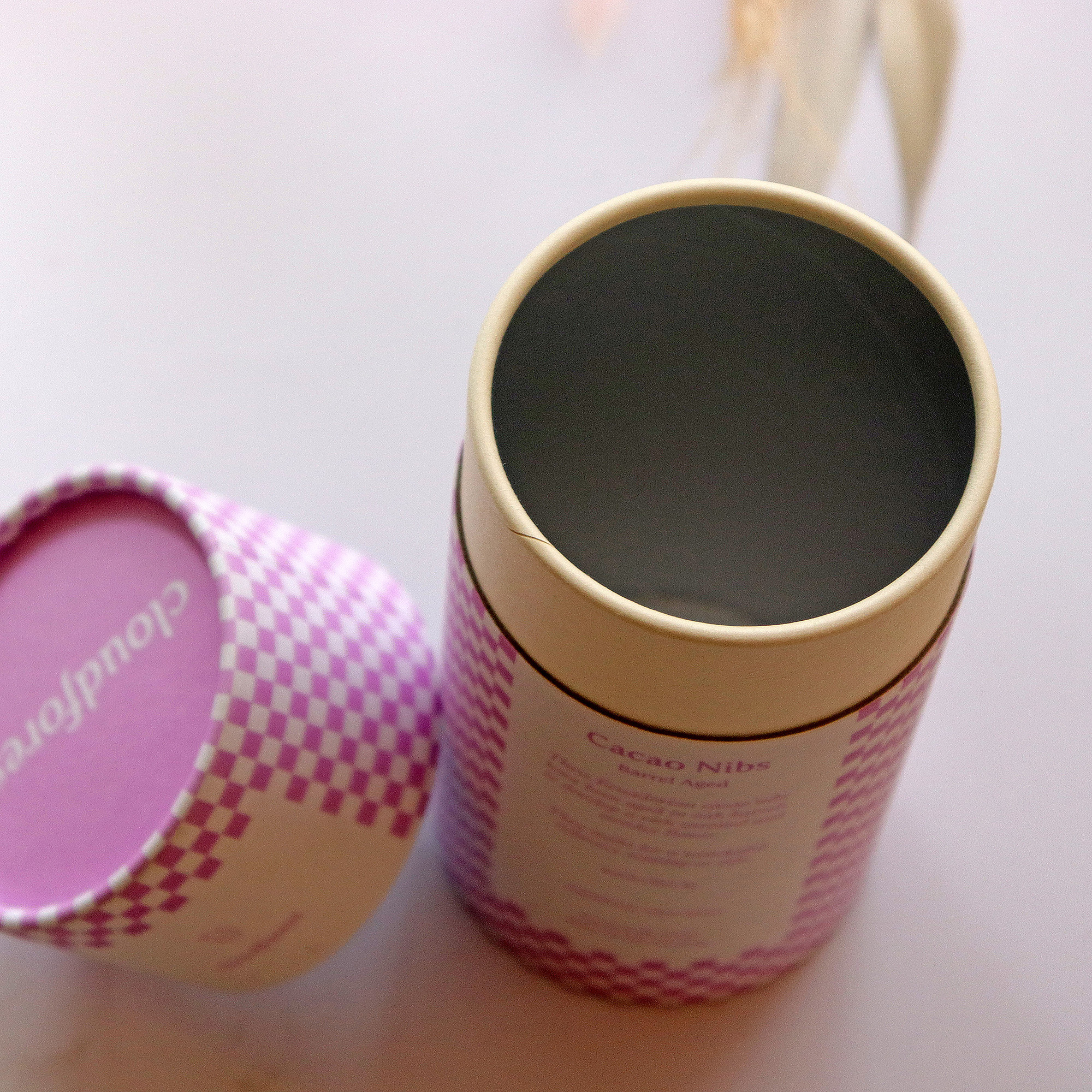tube de papier de qualité alimentaire