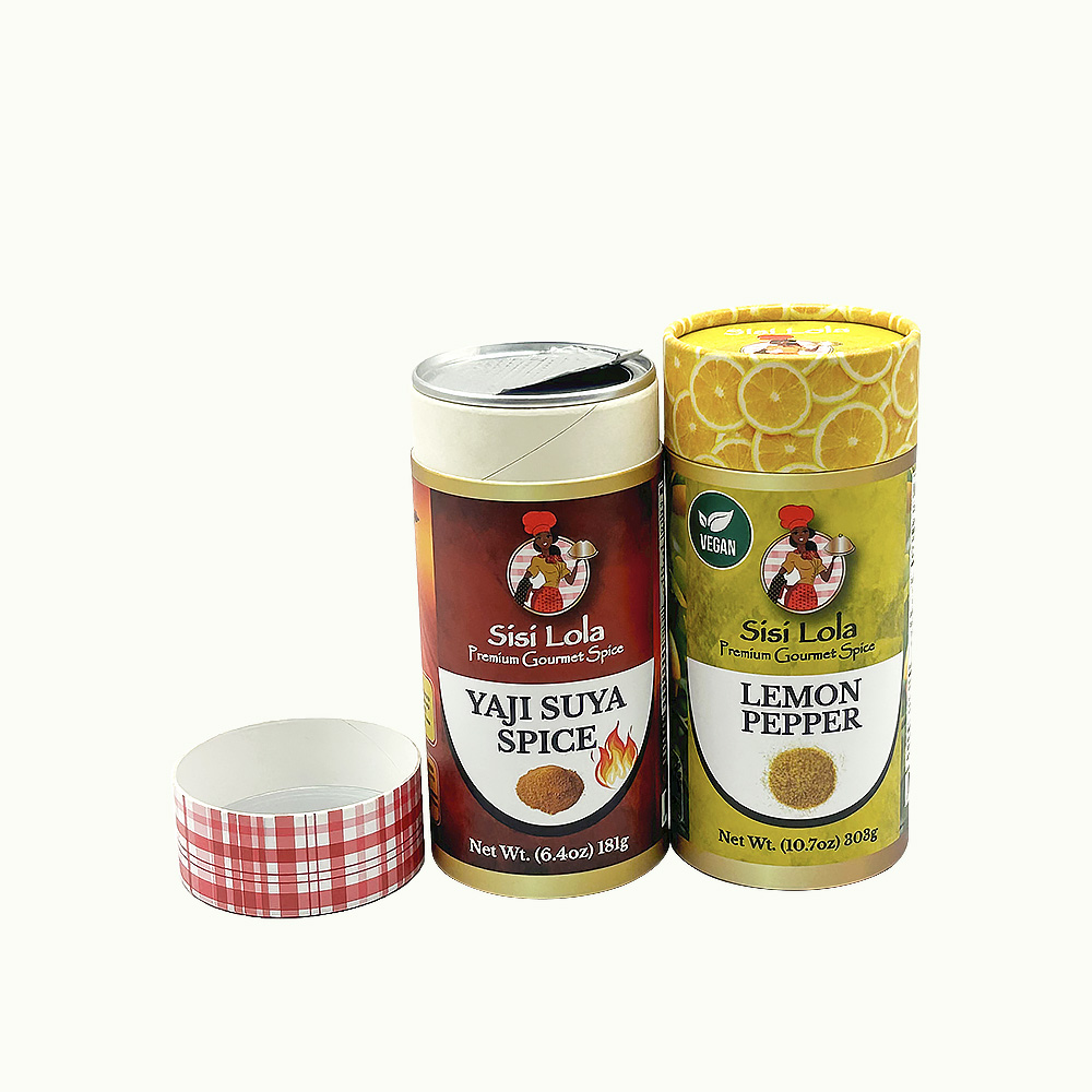 embalagem de alimentos em tubo de papel no Reino Unido