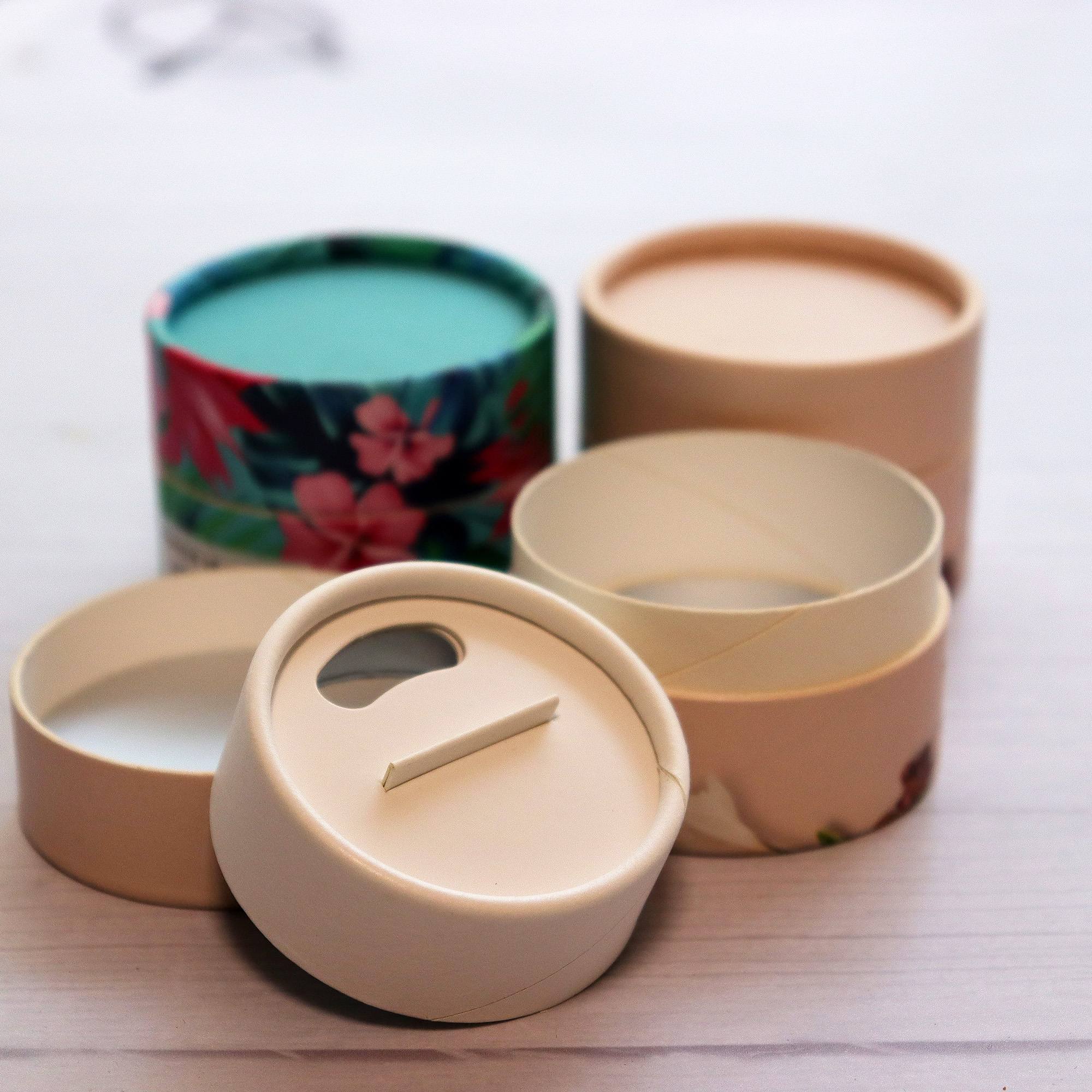 emballage alimentaire en tube de papier