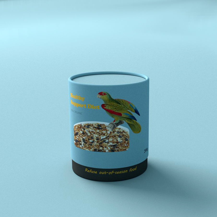 تغليف المواد الغذائية أنبوب الورق