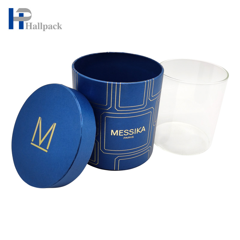 Tubo de papel personalizado forrado de 10cm