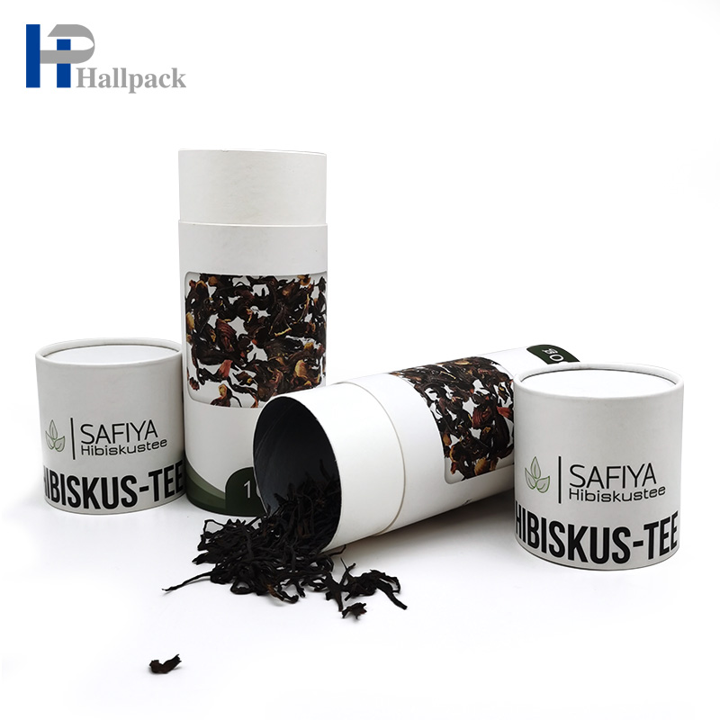 Бумажная трубка с наклейками на заказ