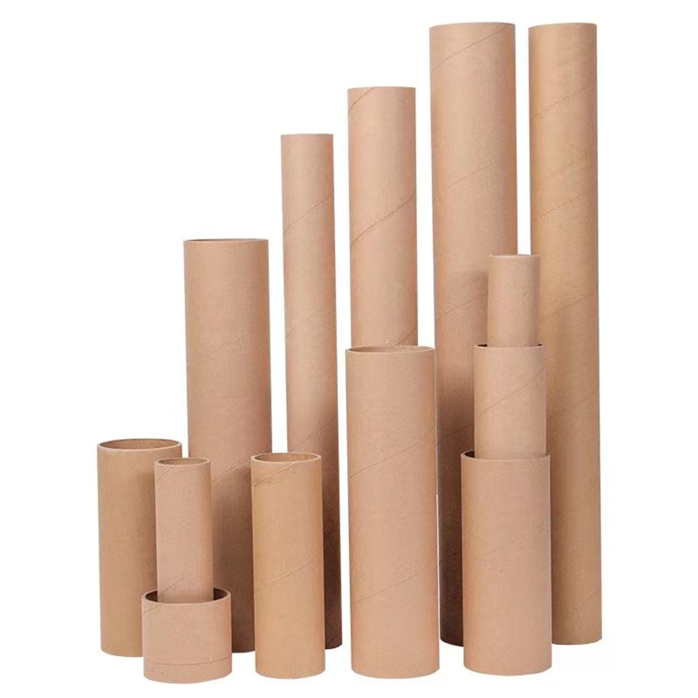tube en papier kraft