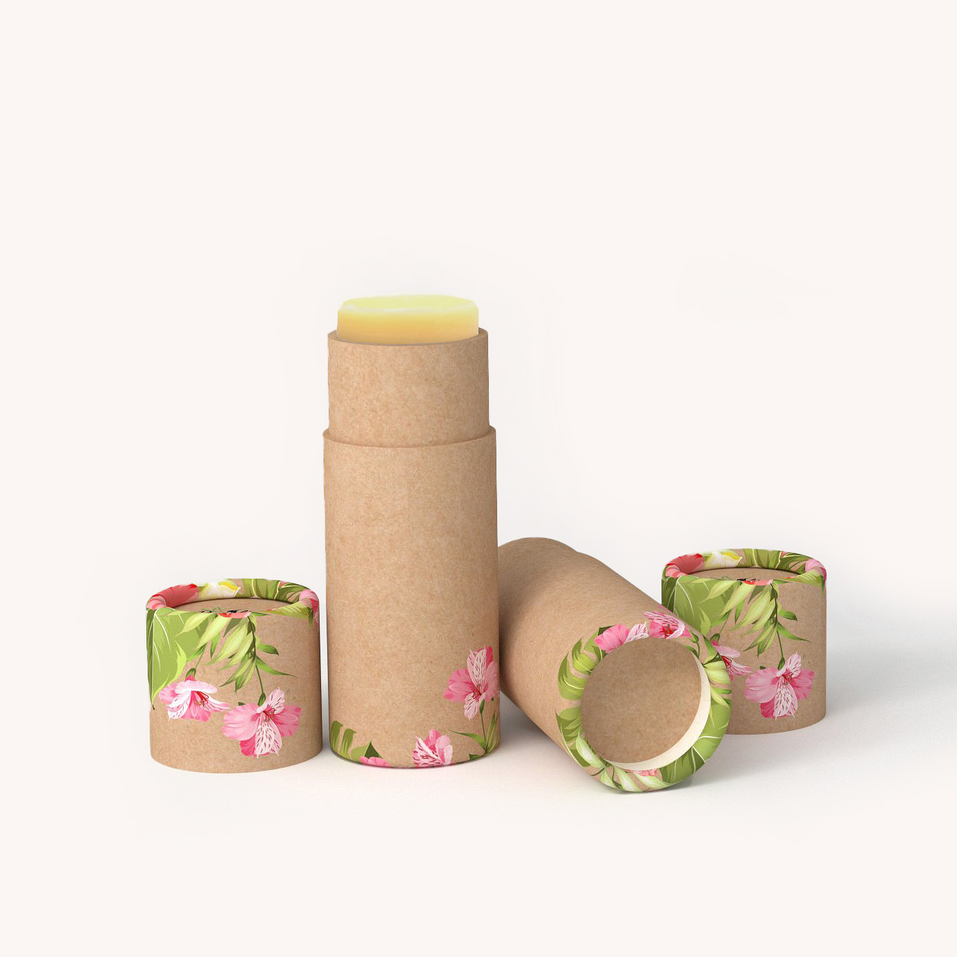 emballage cosmétique en tube de papier royaume-uni