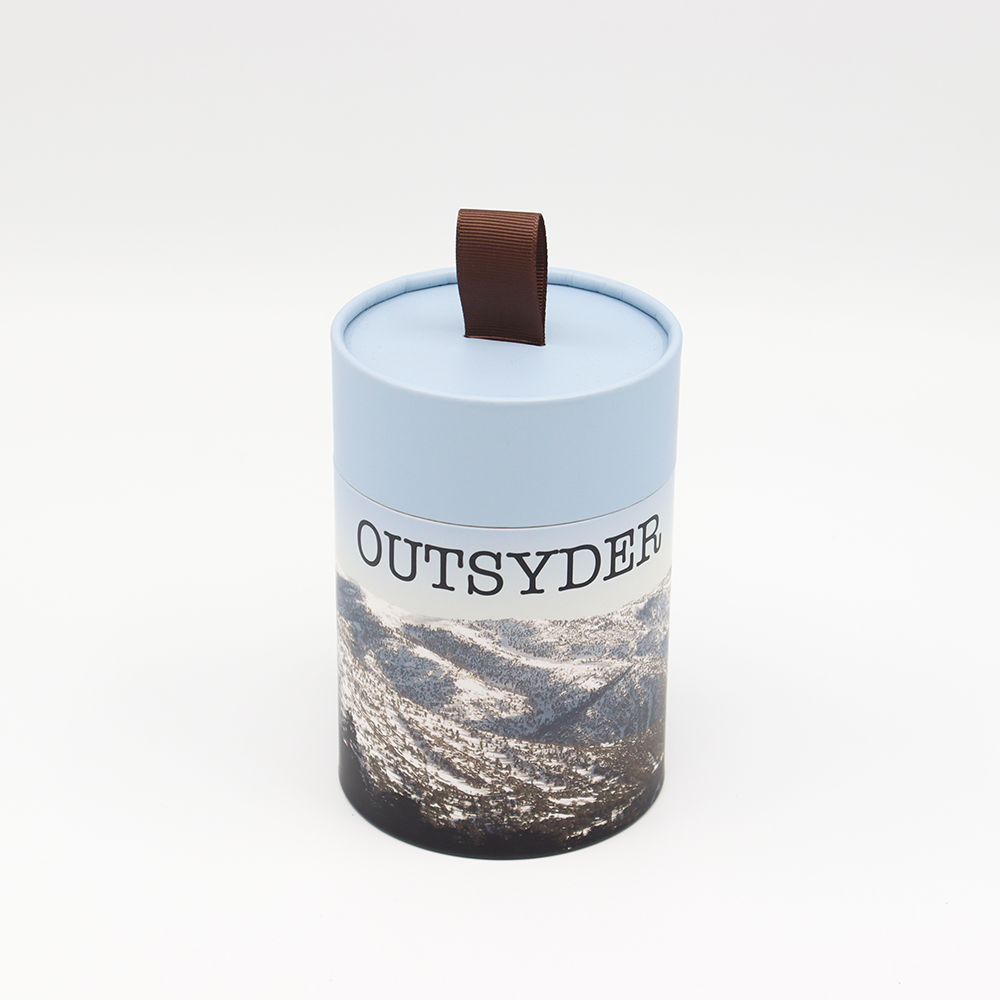 Tube de papier d'emballage cadeau en carton