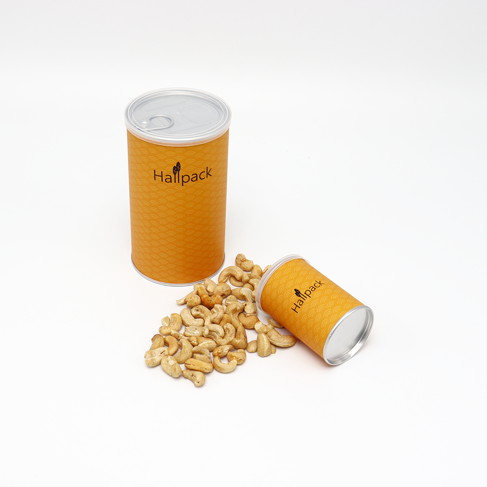 pequeno tubo de papel alimentar