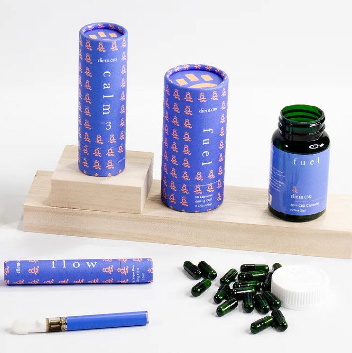 caixa de tubo de papel para alimentos