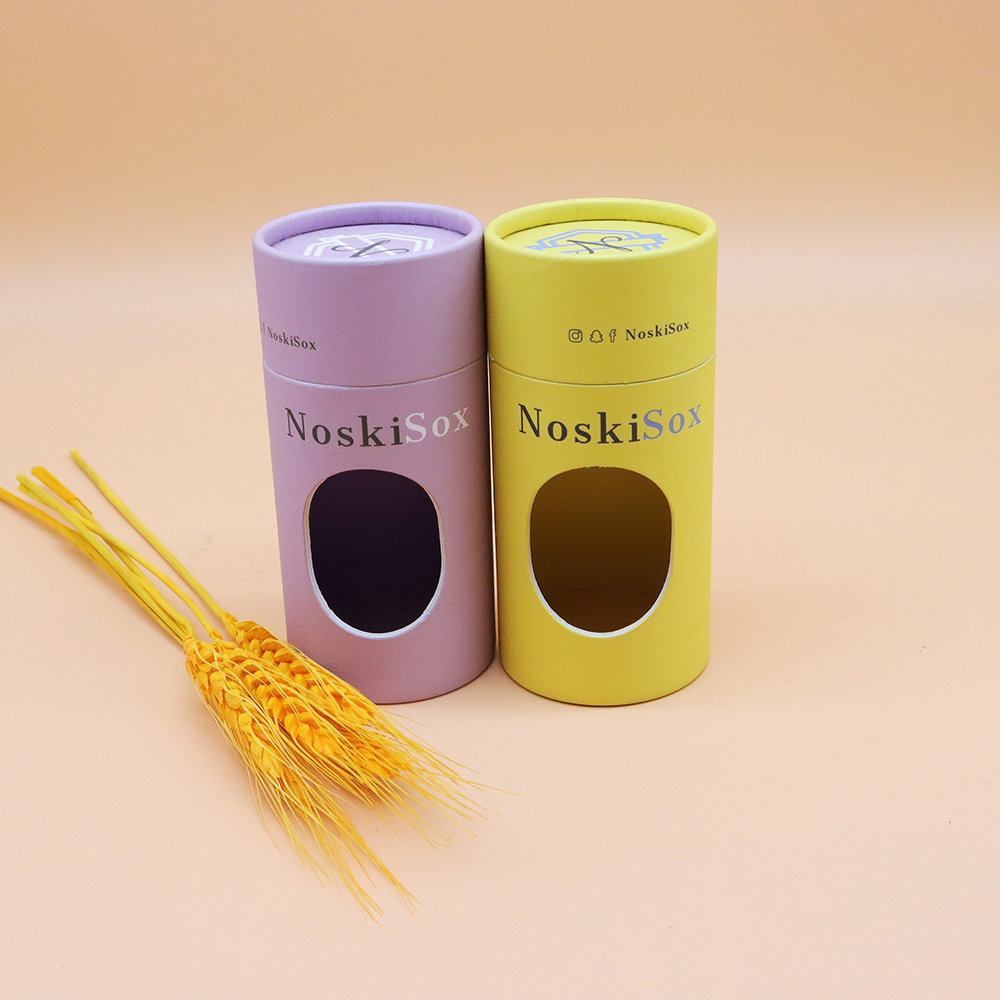 tubos de papel cosmético
