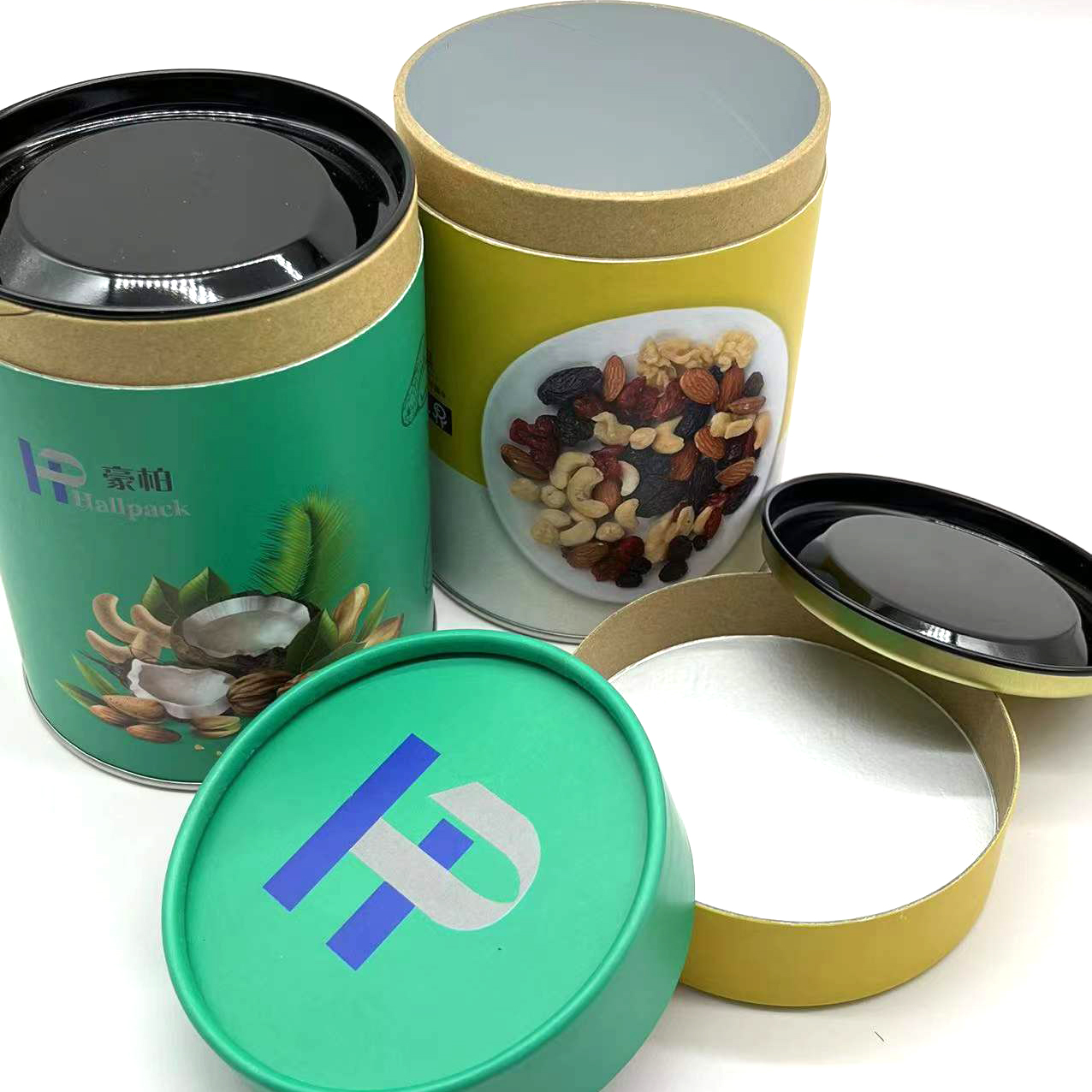 emballage alimentaire de CBD de tube de papier