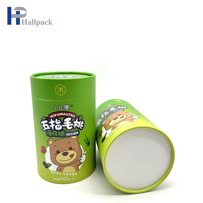 tubo de papel para alimentos