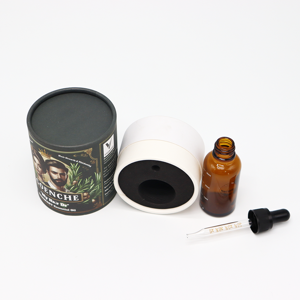 récipient en tube de papier cosmétique