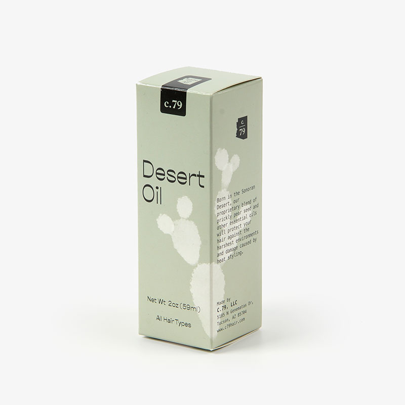 Caja de papel cosmética