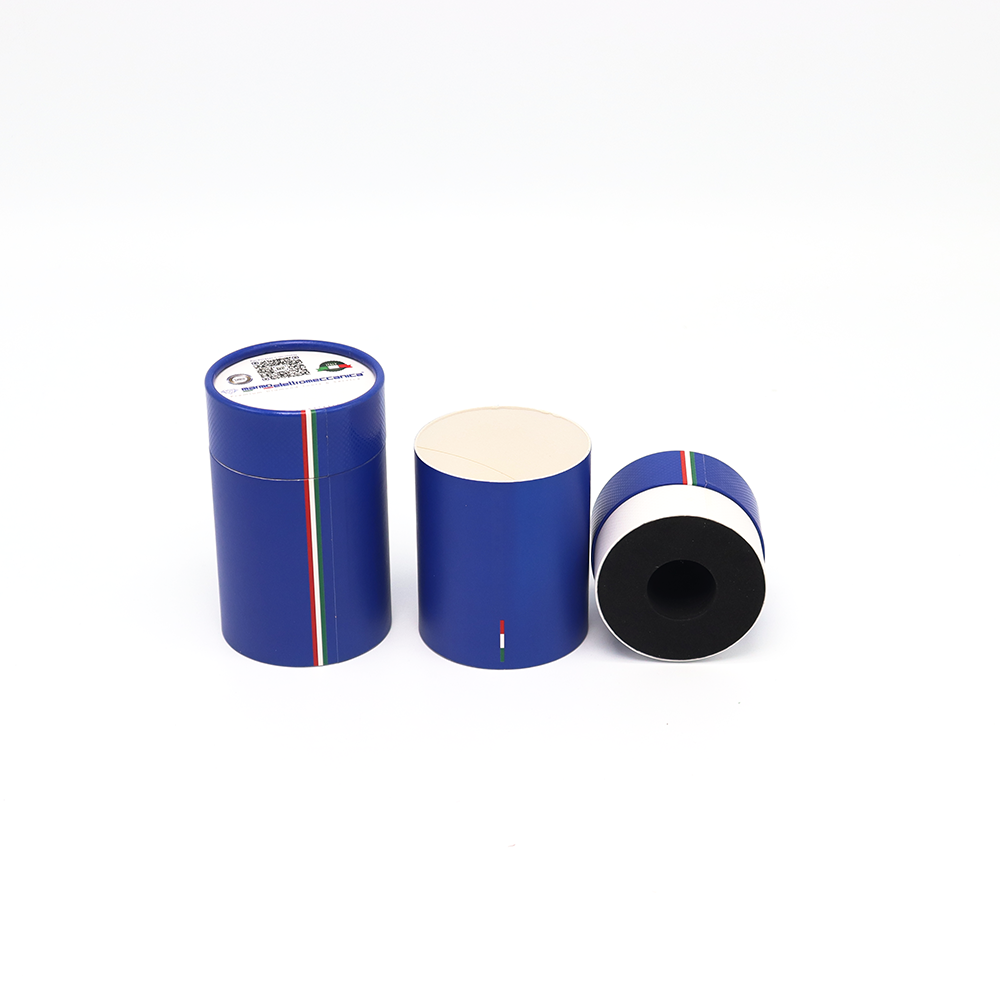 tubo de papel cosmético