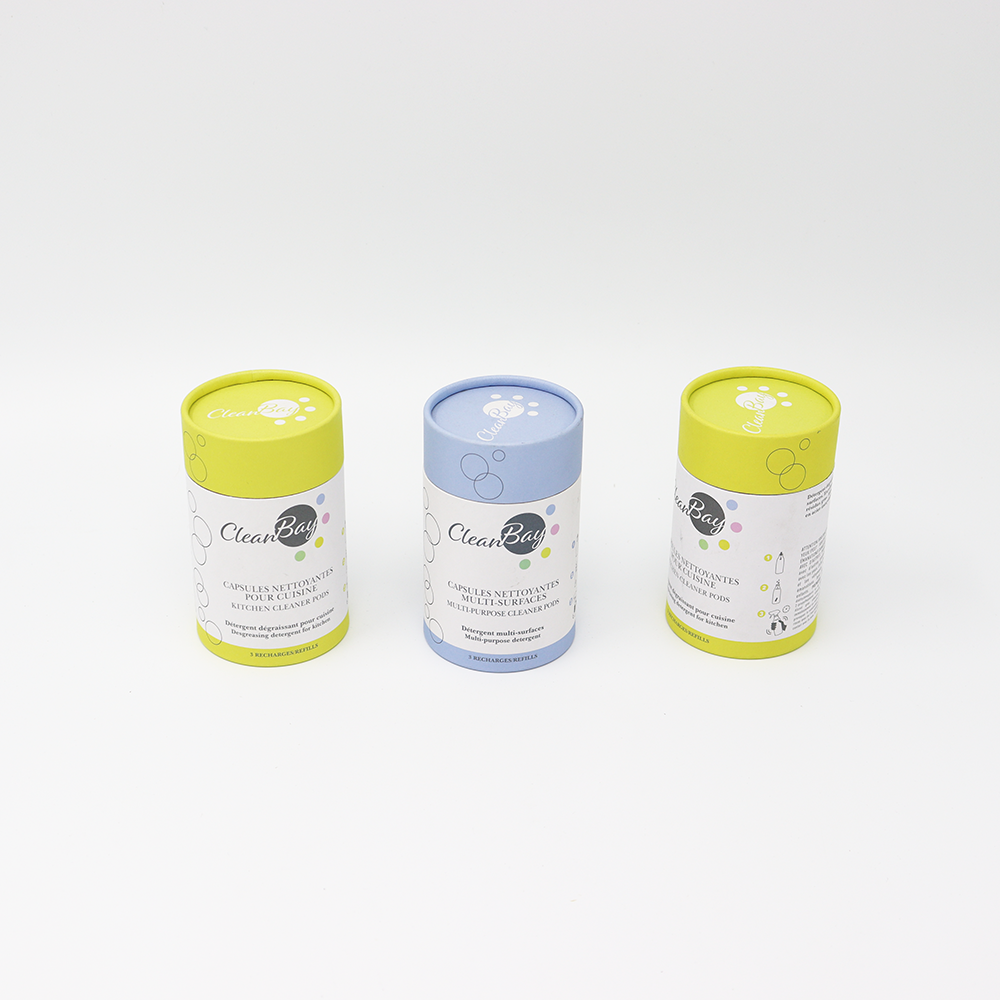 caixa de tubo de papel para alimentos