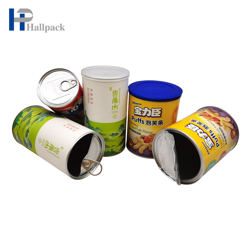 Emballage de tube de papier de thé