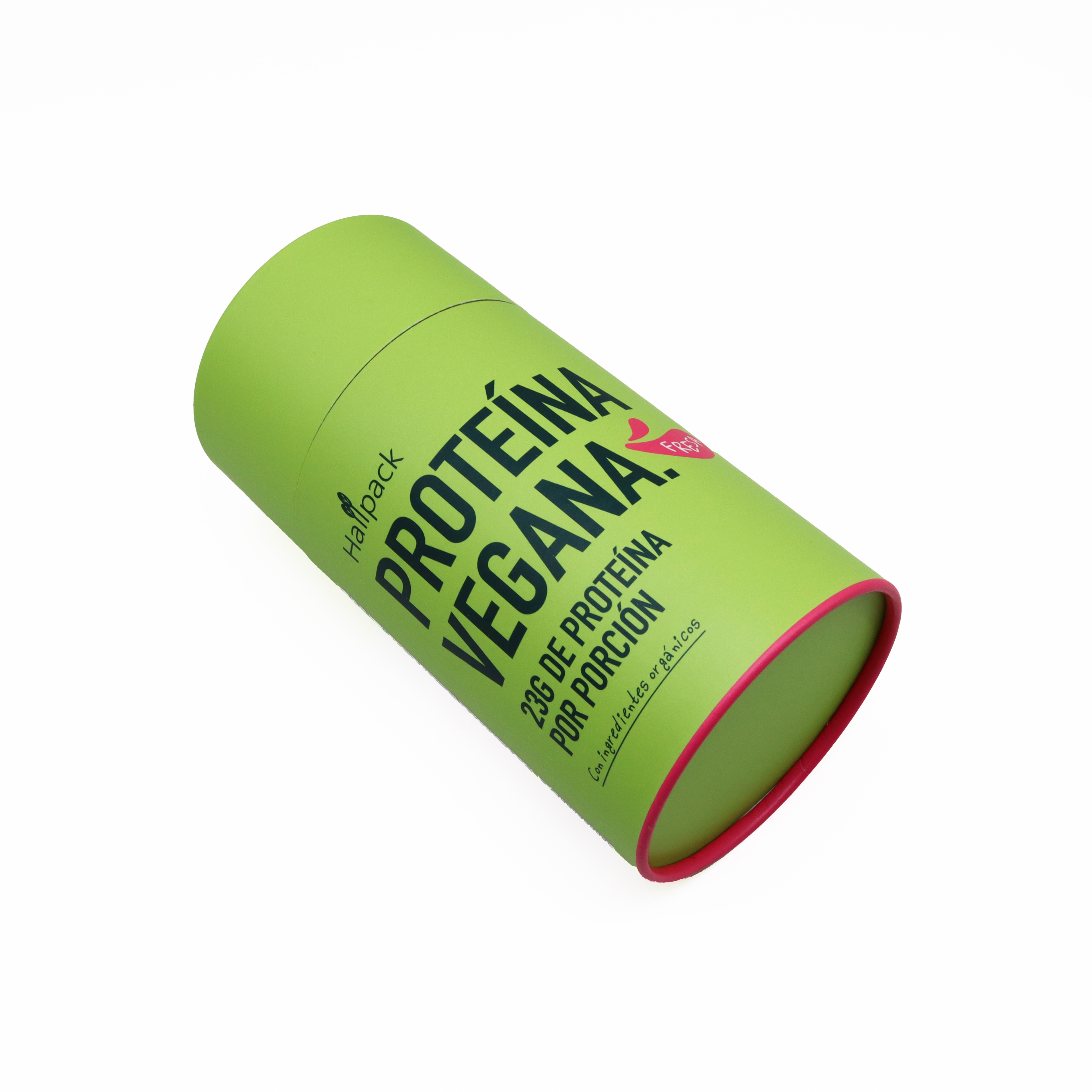 contenedor de tubo de papel cosmético