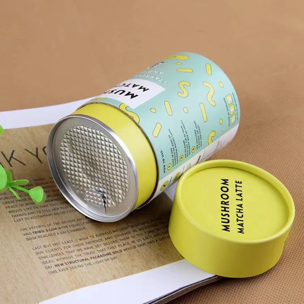 emballage alimentaire en tube de papier