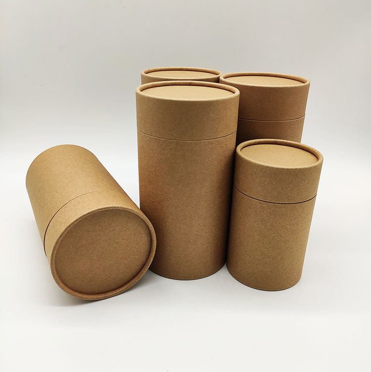 Tubo de papel para embalagem de café personalizado