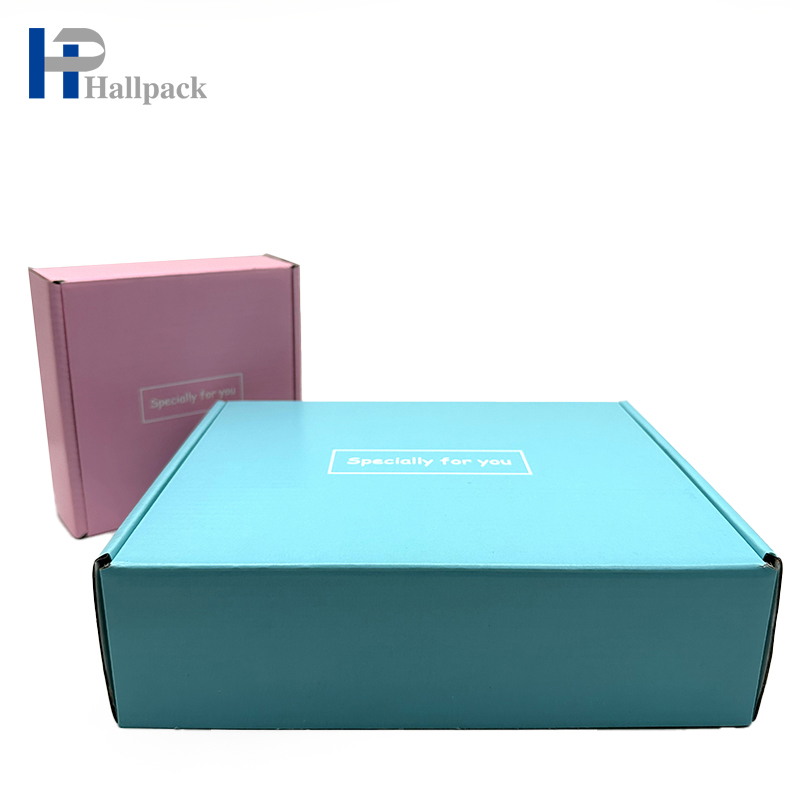 Caja de papel de logotipo personalizado al por mayor