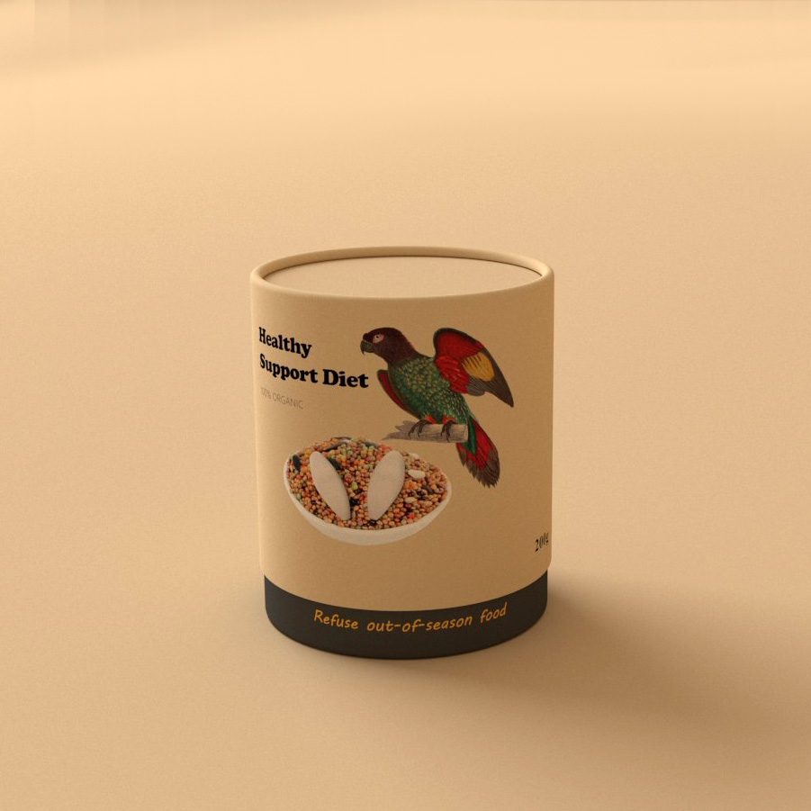 أنبوب ورق طعام صغير