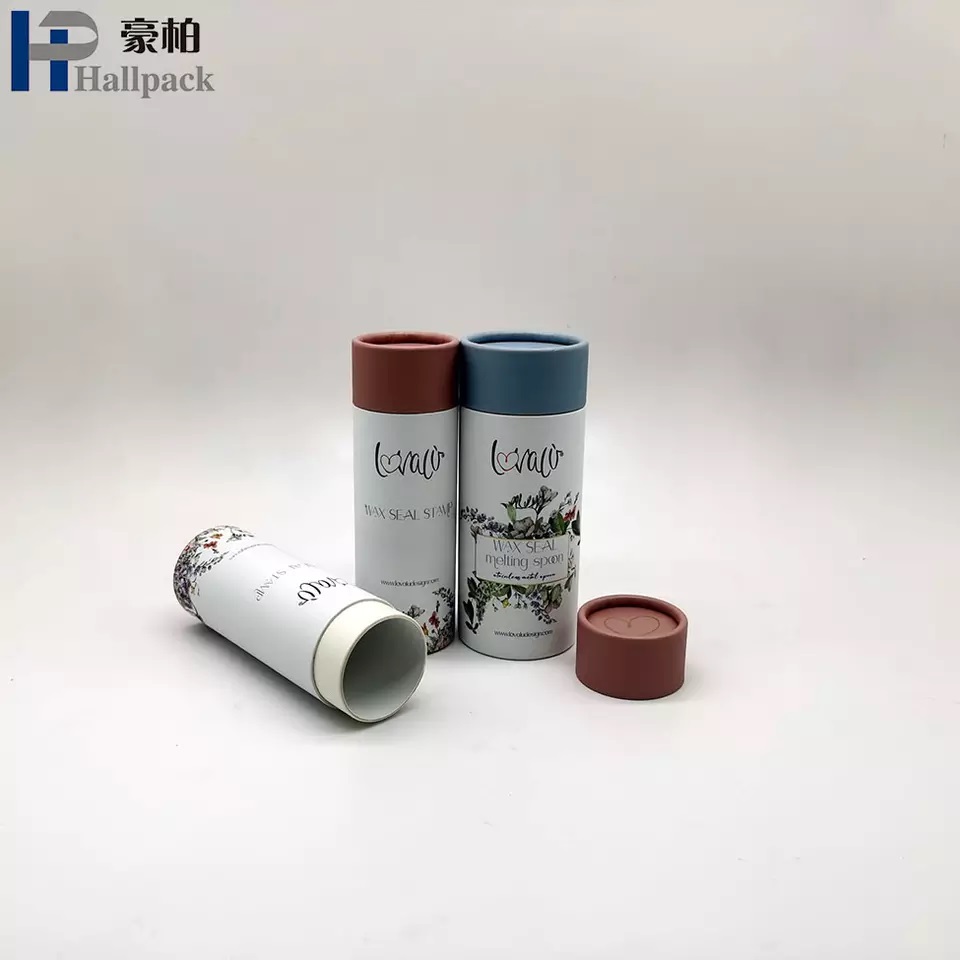 Tubo de embalagem de papel cartão